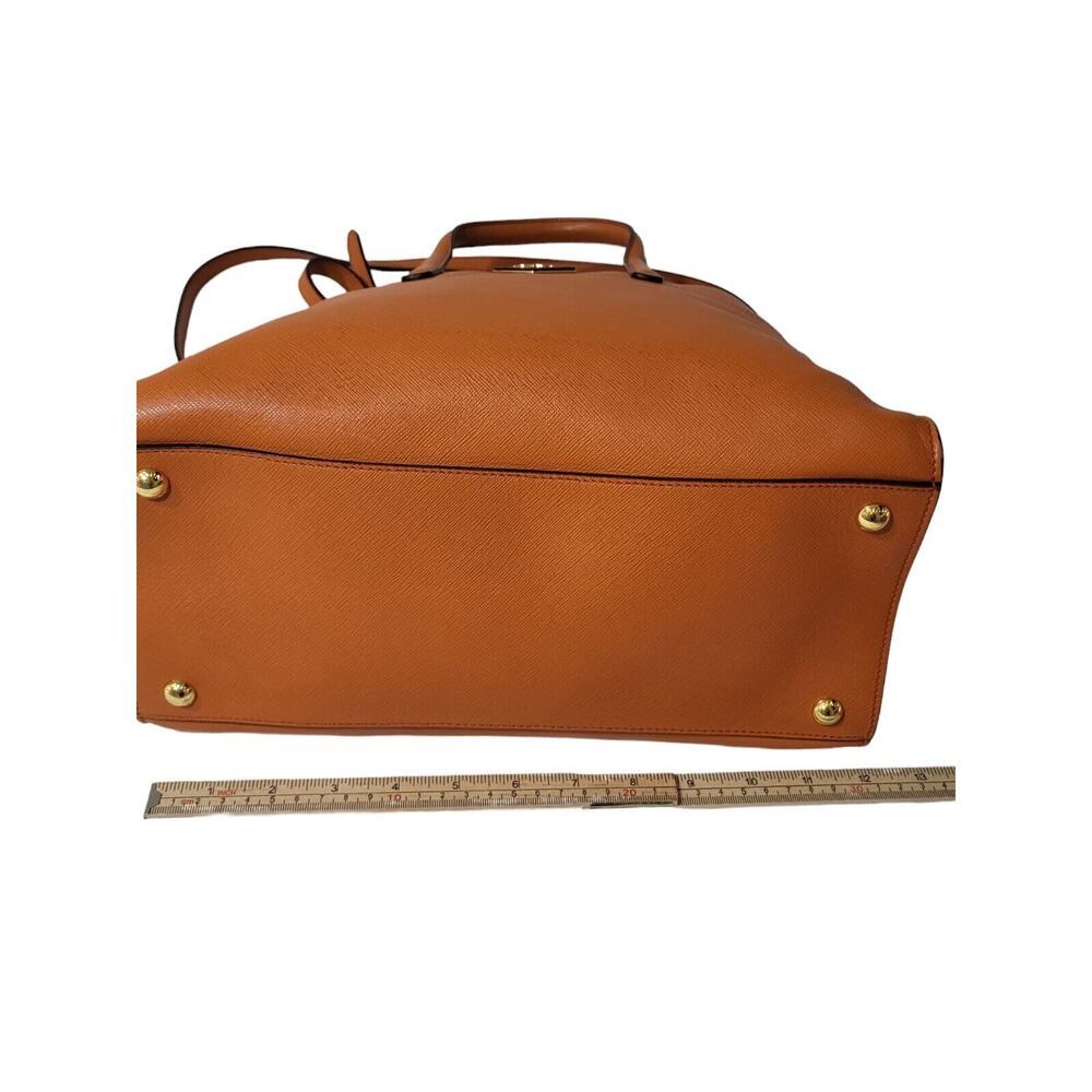 AUTHENTIC LUXURY PRADA SAFFIANO SHOULDER BAG HANDBAG ORANGE - Picture 6 of 8